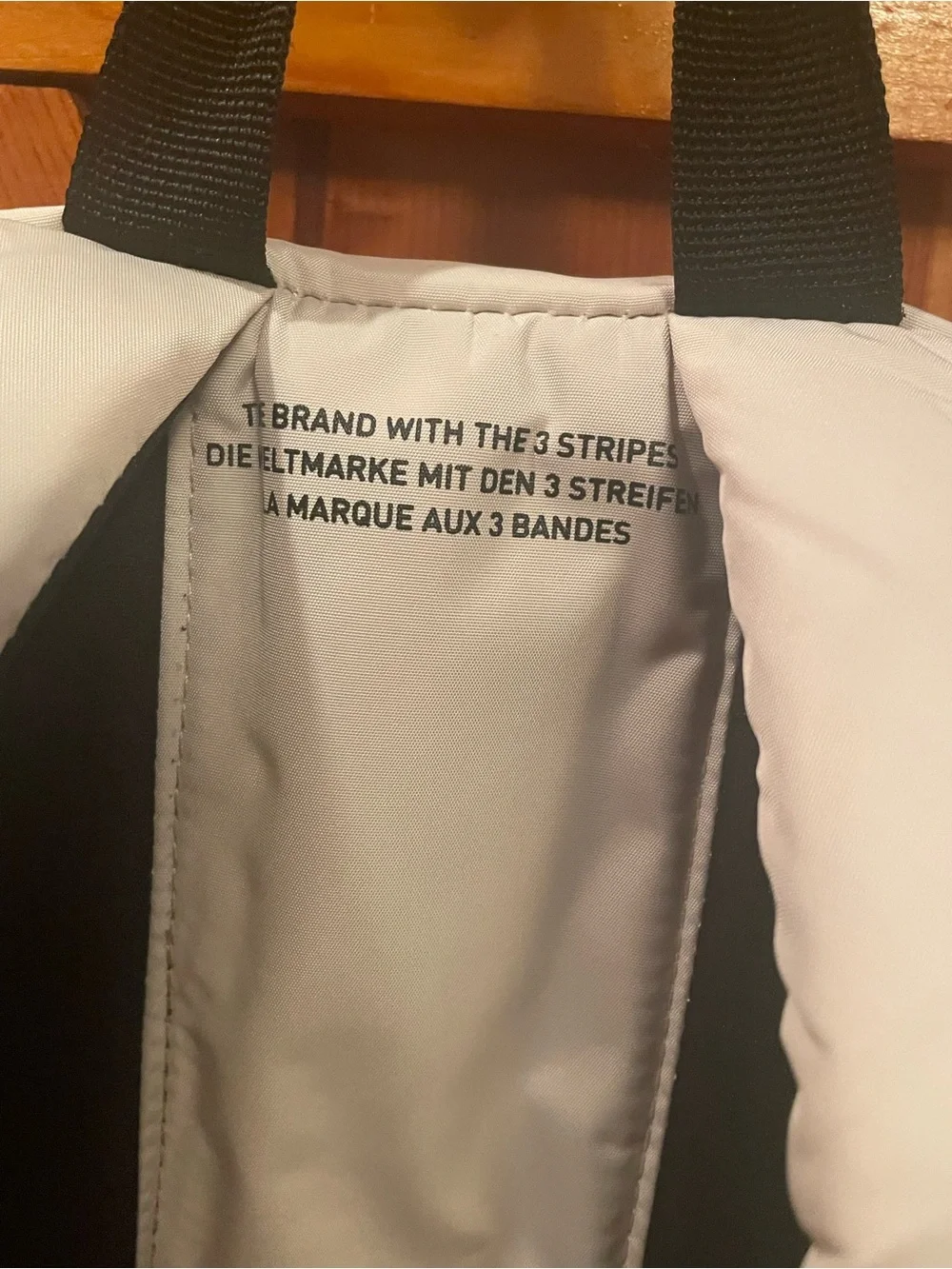 Adidas Cream Beige Backpack. New Without Tags. Excellent Condition Never Used